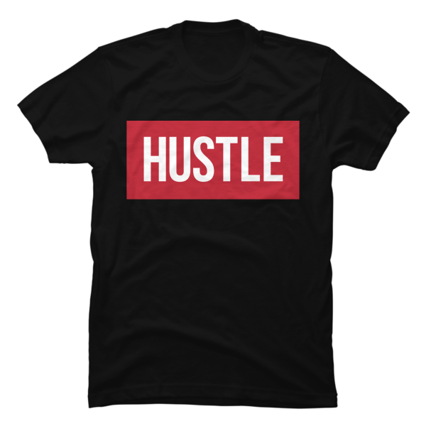 hustle t shirt design